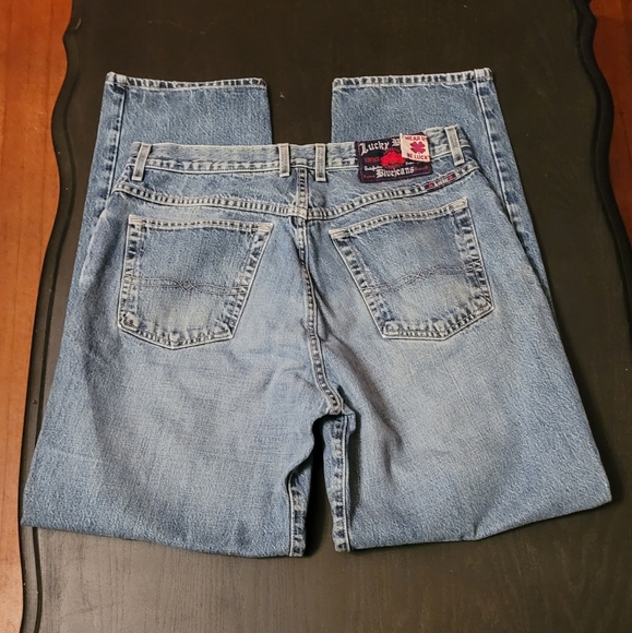 Lucky Brand Dungarees jeans 34x31 - Picture 2 of 5